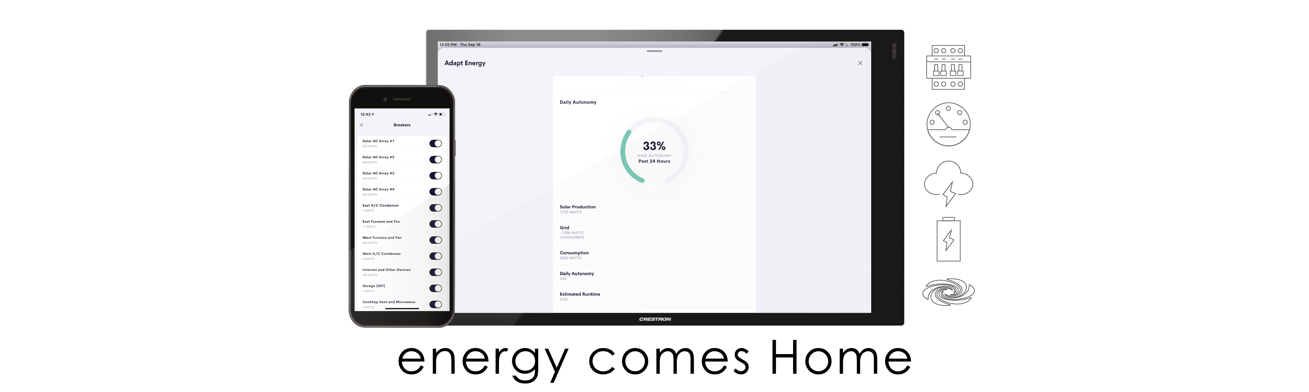 PanTech Design and Crestron Announce Energy Management Solution for Crestron Home